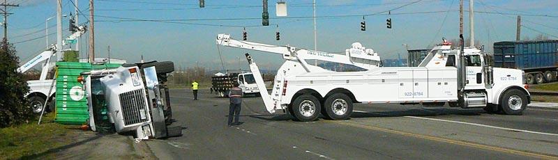 commercial towing service puyallup